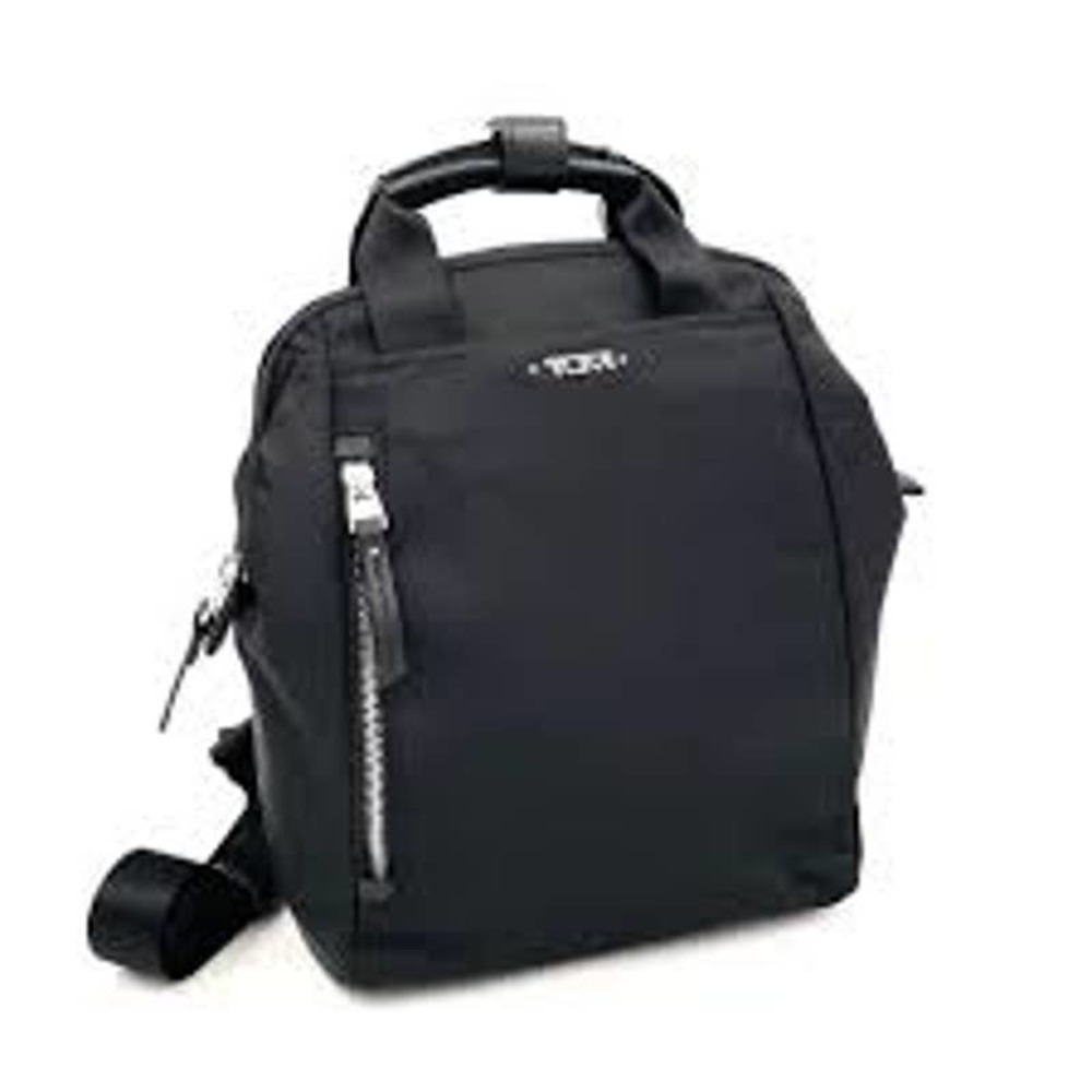 TUMI Mini Framed Backpack in Black